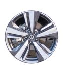 NISSAN ROGUE wheel rim MACHINED GREY 62829 stock factory oem replacement