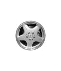MERCEDES-BENZ CLK320 wheel rim MACHINED LIP SILVER 65241 stock factory oem replacement