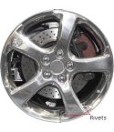 PONTIAC GRAND PRIX wheel rim POLISHED 6592 stock factory oem replacement