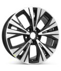 NISSAN ROGUE wheel rim MACHINED GREY 62828 stock factory oem replacement