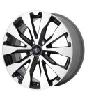 SUBARU OUTBACK wheel rim MACHINED BLACK 68826 stock factory oem replacement