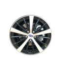 SUBARU IMPREZA wheel rim MACHINED BLACK 68845 stock factory oem replacement