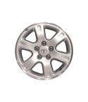 TOYOTA HIGHLANDER wheel rim MACHINED LIP SILVER 69397 stock factory oem replacement