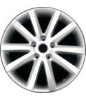 VOLKSWAGEN TOUAREG wheel rim MACHINED SILVER 69901 stock factory oem replacement