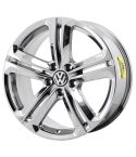 VOLKSWAGEN CC wheel rim PVD BRIGHT CHROME 69924 stock factory oem replacement