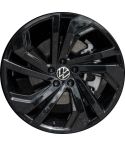 VOLSWAGEN ATLAS wheel rim GLOSS BLACK 70075 stock factory oem replacement