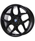BMW X5 wheel rim GLOSS BLACK 71227 stock factory oem replacement