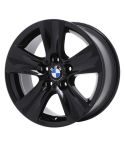 BMW 528i wheel rim GLOSS BLACK 71402 stock factory oem replacement
