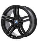 BMW M6 wheel rim GLOSS BLACK 71414 stock factory oem replacement