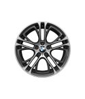 BMW X3 wheel rim MACHINED GREY 71484 stock factory oem replacement