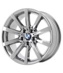 BMW 528i wheel rim PVD BRIGHT CHROME 71512 stock factory oem replacement
