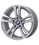 BMW 320i wheel rim MACHINED GREY 71540 stock factory oem replacement
