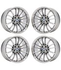 BMW 535i wheel rim PVD BRIGHT CHROME 75187 stock factory oem replacement