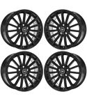 LAND ROVER RANGE ROVER wheel rim PVD BLACK CHROME 72220 stock factory oem replacement