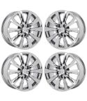 LEXUS IS200t wheel rim PVD BRIGHT CHROME 74287 stock factory oem replacement