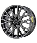 LEXUS RC TURBO wheel rim PVD BLACK CHROME 74315 stock factory oem replacement