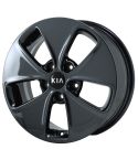 KIA SOUL wheel rim PVD BLACK CHROME 74692 stock factory oem replacement