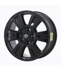 TOYOTA TUNDRA wheel rim GLOSS BLACK 75159 stock factory oem replacement
