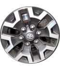 TOYOTA TACOMA wheel rim MACHINED GREY 75189 stock factory oem replacement