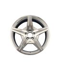 MERCEDES-BENZ SL550 wheel rim MACHINED SILVER 85079 stock factory oem replacement
