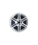 MERCEDES-BENZ E350 wheel rim MACHINED SILVER 85125 stock factory oem replacement