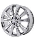 MERCEDES-BENZ GL350 wheel rim PVD BRIGHT CHROME 85297 stock factory oem replacement
