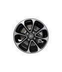 SMART FORTWO wheel rim MACHINED BLACK 85464 stock factory oem replacement