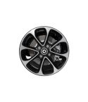 SMART FORTWO wheel rim MACHINED BLACK 85465 stock factory oem replacement