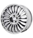MERCEDES-BENZ S550 wheel rim PVD BRIGHT CHROME 85500 stock factory oem replacement