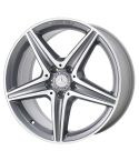 MERCEDES-BENZ E300 wheel rim MACHINED GREY 85538 stock factory oem replacement