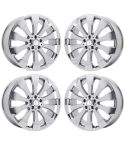 MERCEDES-BENZ GLS350 wheel rim PVD BRIGHT CHROME 85553 stock factory oem replacement
