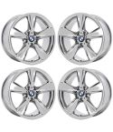 BMW X3 wheel rim PVD BRIGHT CHROME 86102 stock factory oem replacement