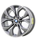 BMW X3 wheel rim MACHINED GREY 86103 stock factory oem replacement