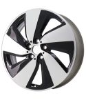BMW i3 wheel rim MACHINED BLACK 86172 stock factory oem replacement