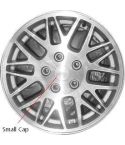 JEEP GRAND CHEROKEE wheel rim MACHINED SILVER 9052 stock factory oem replacement