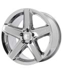 JEEP GRAND CHEROKEE wheel rim PVD BRIGHT CHROME 9082 stock factory oem replacement