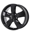 JEEP GRAND CHEROKEE wheel rim GLOSS BLACK 9107 stock factory oem replacement