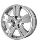JEEP LIBERTY wheel rim PVD BRIGHT CHROME 9114 stock factory oem replacement