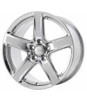 JEEP GRAND CHEROKEE wheel rim PVD BRIGHT CHROME 9172 stock factory oem replacement