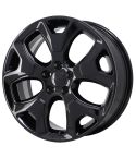 JEEP COMPASS wheel rim GLOSS BLACK 9191 stock factory oem replacement