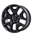 JEEP CHEROKEE wheel rim GLOSS BLACK 9203 stock factory oem replacement