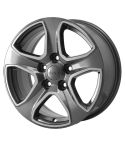 JEEP WRANGLER wheel rim POLISHED GREY 9217 stock factory oem replacement