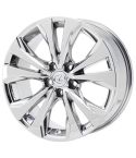 LEXUS NX300 wheel rim PVD BRIGHT CHROME ALY96303 stock factory oem replacement