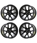 DODGE CHALLENGER wheel rim GLOSS BLACK ALY96742 stock factory oem replacement