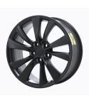 TESLA MODEL S wheel rim SATIN BLACK 97107 stock factory oem replacement