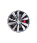 TESLA MODEL S wheel rim GLOSS BLACK 97107 stock factory oem replacement