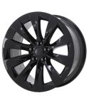 TESLA MODEL S wheel rim GLOSS BLACK 97755 stock factory oem replacement