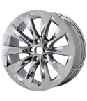 TESLA MODEL S wheel rim PVD BRIGHT CHROME 97755 stock factory oem replacement