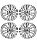 LINCOLN CONTINENTAL wheel rim PVD BRIGHT CHROME ALY97977 stock factory oem replacement