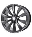 TESLA MODEL S wheel rim GREY ALY98727 stock factory oem replacement